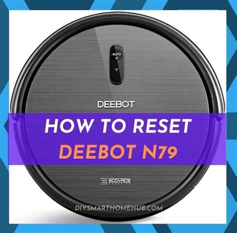 deebot n79 reset button